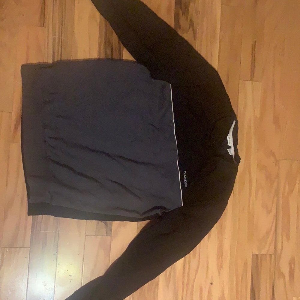 Calvin Klein shirt, barely worn, black white gray